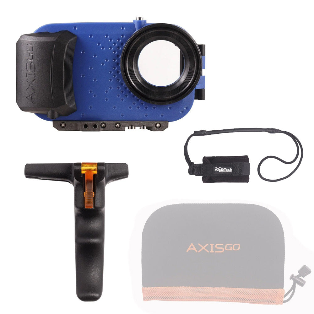 Aquatech Iphone 11 Underwater Housing AxisGO 11 Pro Action Kit