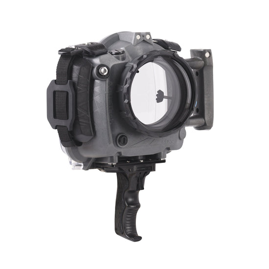 EDGE Max Canon R3 water housing with handle