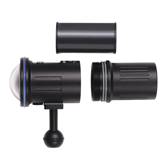 V3Kv3 Video Light (Black) - 5600 Lumens - AquaTech Water Imaging Technology