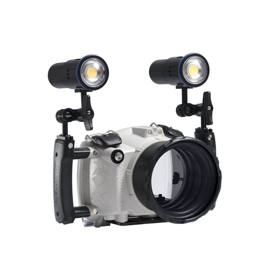 V3Kv3 Video Light (Black) - 5600 Lumens - AquaTech Water Imaging Technology