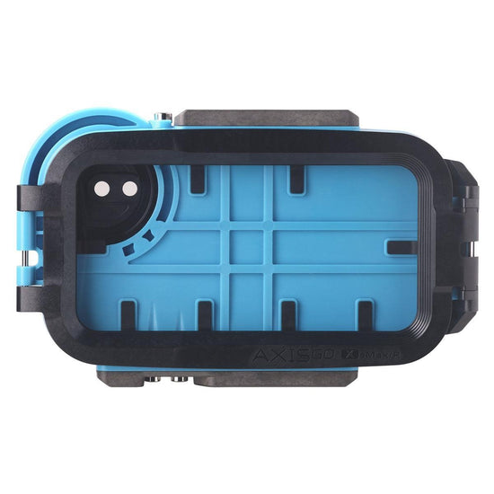 AxisGO 11/11PRO MAX Water Housing<br> for iPhone 11 / 11 Pro Max <br>Electric Blue