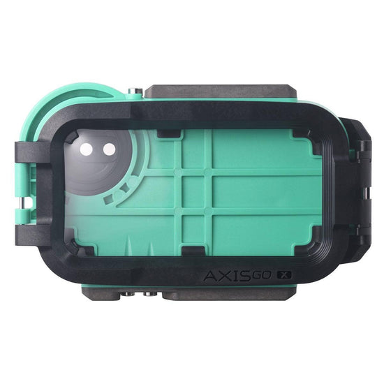 AxisGO X Water Housing for iPhone XS/X Seafoam Green