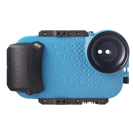 AxisGO XS MAX/XR Water Housing for iPhone  XS MAX / XR Electric Blue