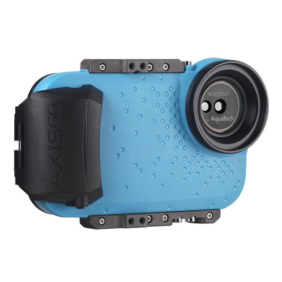 AxisGO XS MAX/XR Water Housing for iPhone XS MAX / XR Electric Blue