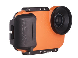 AxisGO 8 Water Housing for iPhone 7/ iPhone 8 / iPhone SE Sunset Orange