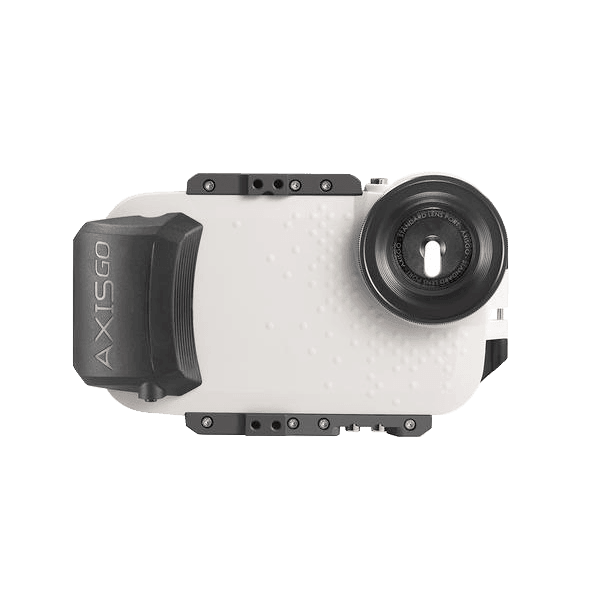 AxisGO 8+ Water Housing for iPhone 7 Plus / iPhone 8 Plus Seashell White - OPEN BOX