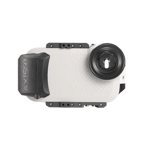 AxisGO 8+ Water Housing for iPhone 7 Plus / iPhone 8 Plus Seashell White - OPEN BOX