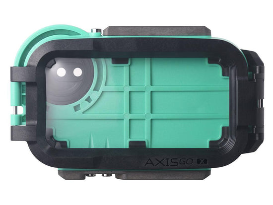 AxisGO X Water Housing for iPhone XS/X Seafoam Green